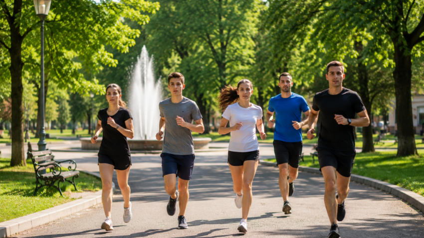 Crosul Ziua Olimpică aduce sportul în Parcul „Constantin Poroineanu” din Caracal