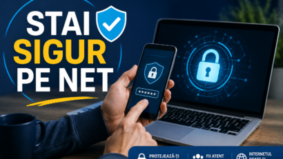 Campania „Stai sigur pe net”: Ce trebuie să faci dacă suspectezi o fraudă bancară online