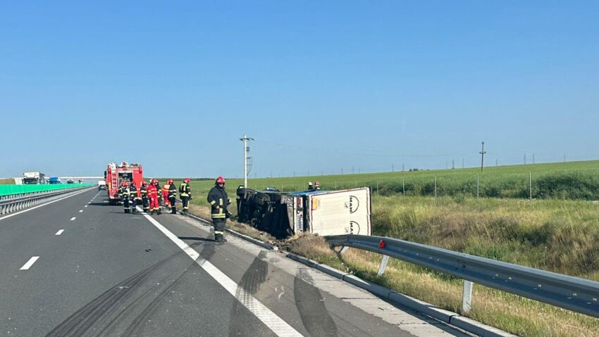 Accident pe DEx12, între Slatina și Craiova