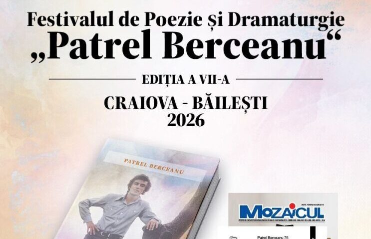 Festivalul „Patrel Berceanu” revine cu ediția a VII-a, la Craiova și Băilești