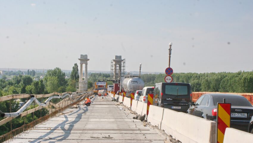 Podul peste Dunăre de la Giurgiu va fi închis în data de 4 iunie