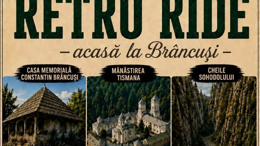 Gorj: Expoziție de vehicule istorice la Hobița