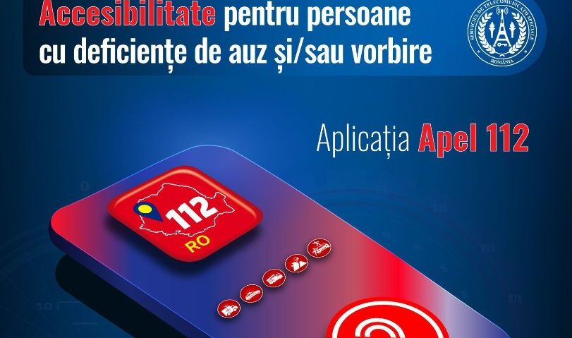 STS: Acces voce-video-date la 112 pentru persoanele cu deficiențe de auz și vorbire