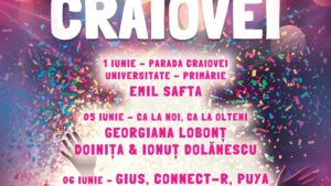 Zilele Craiovei 2026 aduc concerte, festivaluri, ExpoFlora și sute de activități pentru toate vârstele