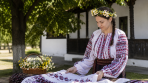 Craiova se îmbracă în ie de Sânziene