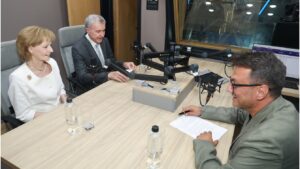 Majestatea Sa Margareta și Principele Radu, în vizită la Radio România