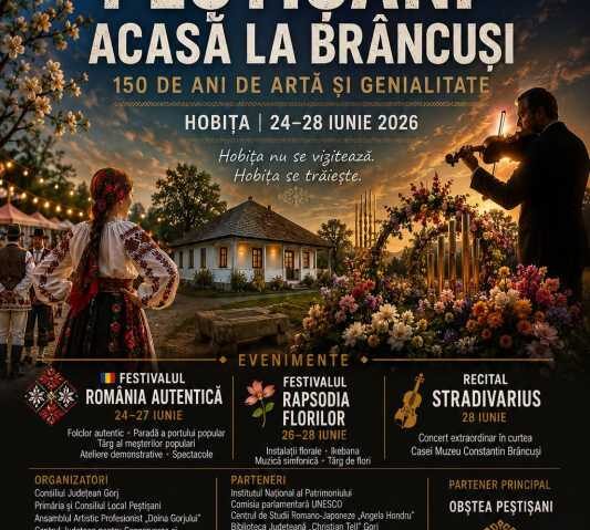 Gorj: Conferință despre viitorul meșteșugurilor tradiționale din România, la Hobița