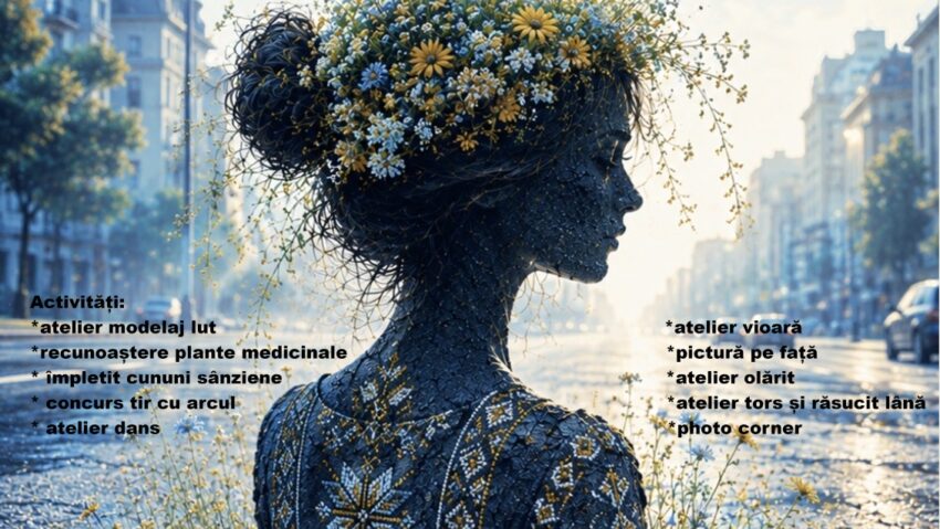 „Sânziene de asfalt”, eveniment cultural la Muzeul de Artă din Târgu Jiu
