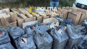 Dolj: Peste 500.000 de țigarete indisponibilizate de polițiști