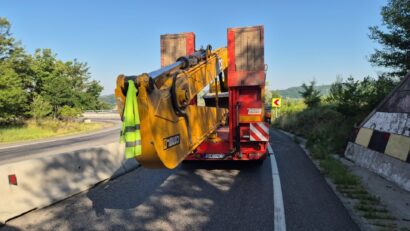 Mehedinți: Circulație îngreunată pe DN6, în zona Șimian