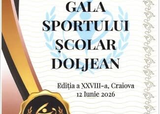 Craiova: 49 de sportivi și antrenori premiați la Gala Sportului Școlar Doljean