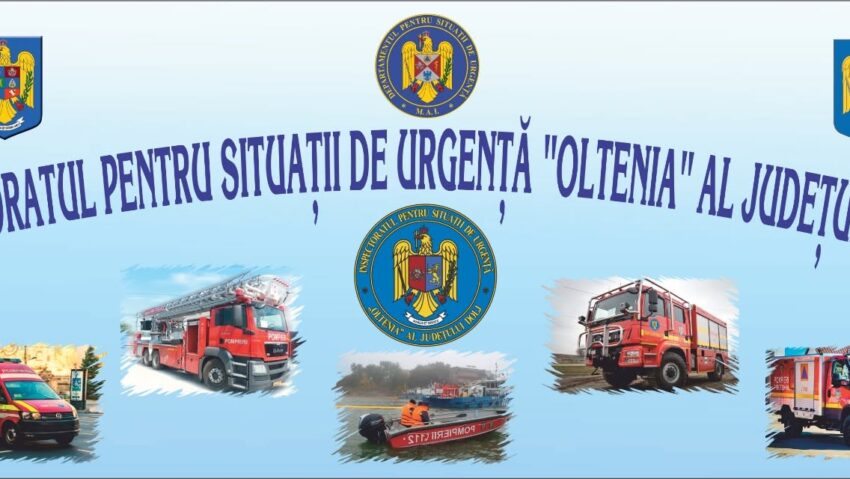 Dolj: Intervenții ale pompierilor pentru înlăturarea daunelor provocate de precipitațiile abundente