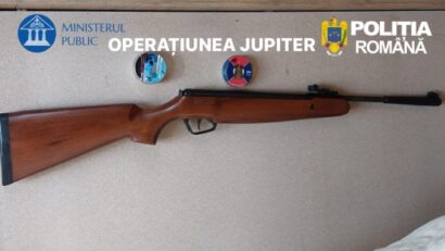 Vâlcea: armă neletală supusă autorizării și proiectile aferente acesteia, deținute fără respectarea prevederilor legale