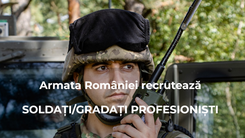 Armata Română recrutează personal