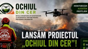 Mehedinți: Drone și voluntari pentru prevenirea incendiilor de vegetație