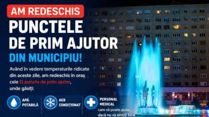 11 puncte de prim ajutor în Drobeta-Turnu Severin