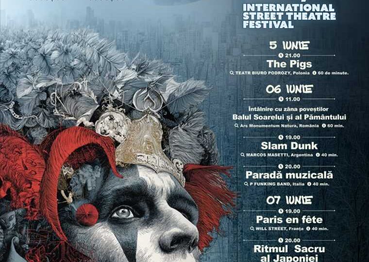 Pitești/ Festivalul Internațional de Teatru în Stradă, în week-end