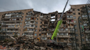 Atac masiv asupra Kievului. Bombardamentele rusești au ucis cel puțin 14 persoane