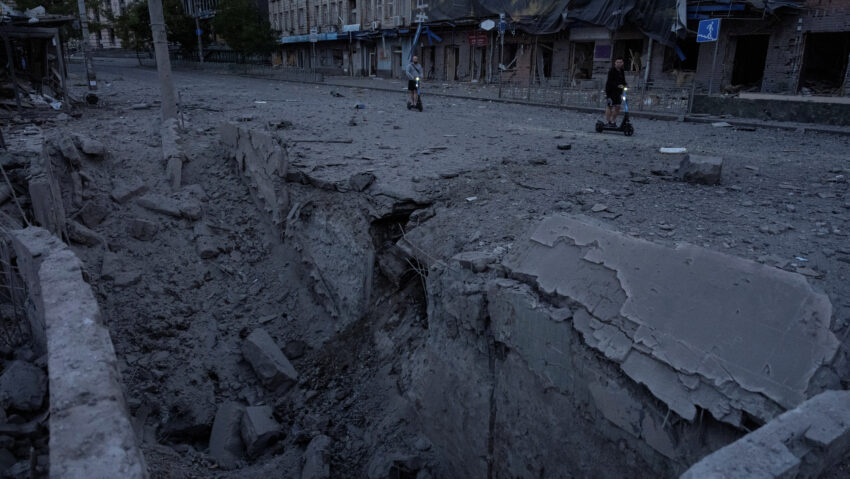 Rusia lansează unul dintre cele mai ample atacuri cu rachete balistice asupra Kievului de la începutul războiului