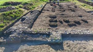 Descoperire arheologică importantă la Castrul roman de la Răcari: a fost identificat grânarul fortificației