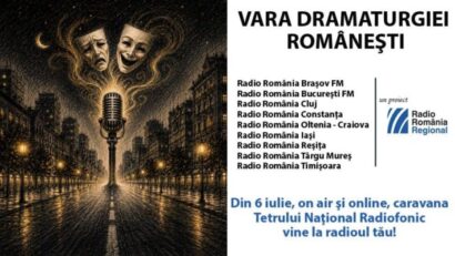 Caravana Teatrului Radiofonic revine în această vară pe frecvențele Radio România Regional