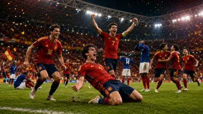 Spania a eliminat Franța și s-a calificat în finala Cupei Mondiale, după o demonstrație de forță la Dallas