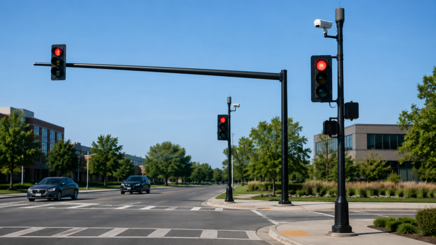 Două intersecții aglomerate din Craiova vor fi dotate cu semafoare inteligente