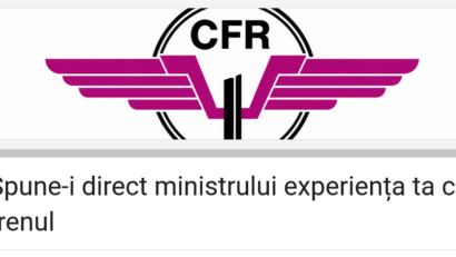 Formular electronic pentru reclamații la adresa CFR