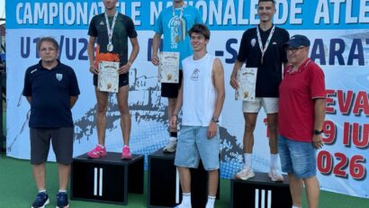 Sportivul craiovean Constantin Deaconescu, dublu medaliat la Campionatul Național de Atletism U23 de la Deva