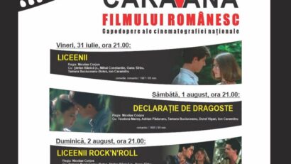Slatina: Caravana Filmului Românesc la amfiteatrul de pe Esplanadă