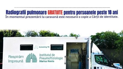 Gorj: Caravana Sănătății Plămânilor ajunge la Crușeț