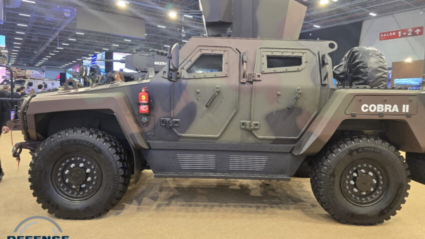 Primele vehicule blindate COBRA II fabricate în România au fost recepționate de MApN