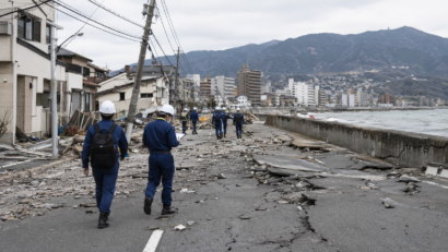 Cutremur puternic în Japonia, urmat de operațiuni de salvare