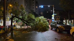 Furtunile de seara trecută au creat pagube în 60 de localități din 20 de județe