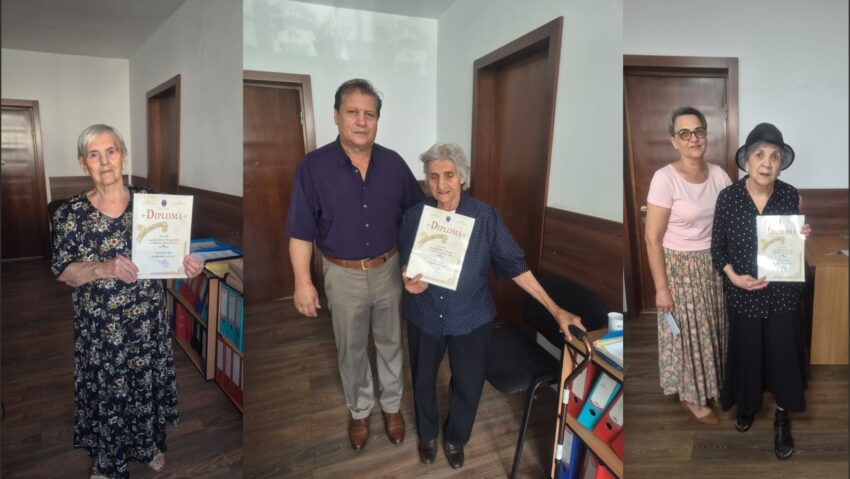 Primăria Râmnicului a premiat 11 nonagenari la intrarea în „Clubul Longevivilor”