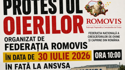 Oierii vor protesta joi, la București