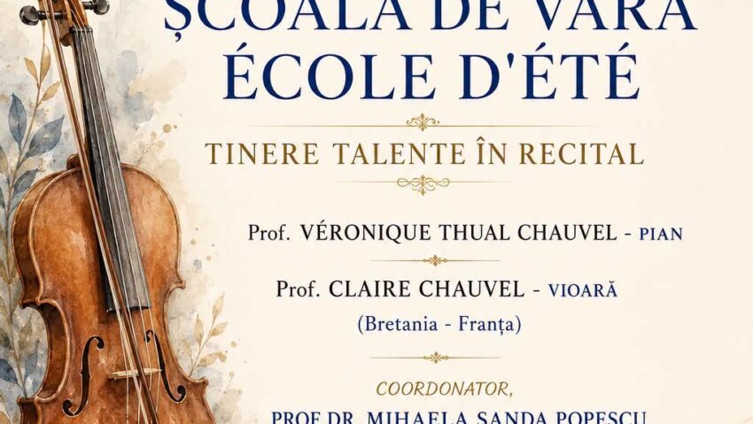 Școala de Vară – „Muzică fără granițe” la Târgu Jiu