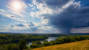 Prognoza meteo pentru Oltenia, 15–17 august: temperaturi în creștere, caniculă și risc de furtuni.