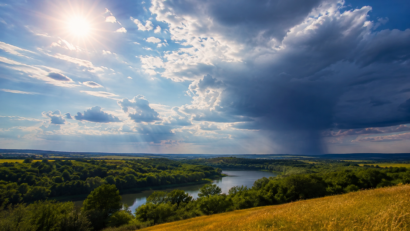 Prognoza meteo pentru Oltenia, 15–17 august: temperaturi în creștere, caniculă și risc de furtuni.