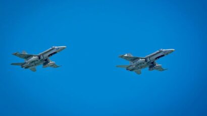 Țintă aeriană detectată lângă Insula Șerpilor – avioane F-18 ridicate pentru monitorizarea situației