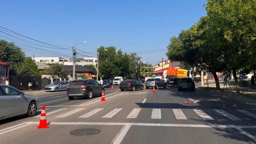 Femeie de 71 de ani, lovită pe trecerea de pietoni, în Craiova