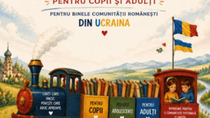 Craiova/”Un tren de cărți”, pentru românii din Ucraina, de Ziua Limbii Române