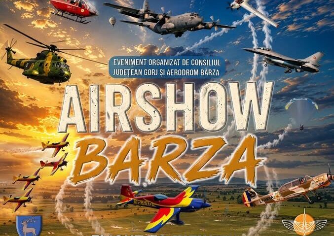 Gorj: Flight to Infinity 2026, un eveniment dedicat Anului Brâncuși la Aerodromul Barza