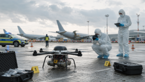 Germania investighează o dronă cu explozibil găsită la aeroportul Leipzig/Halle