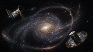 Datele Hubble și Gaia reconstruiesc o veche coliziune a Căii Lactee