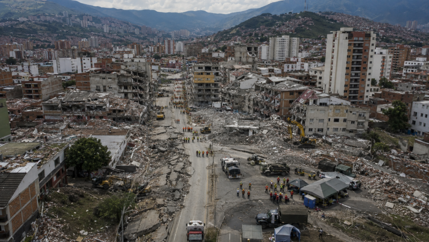 Cutremurul de magnitudine 7,4 din Columbia lasă peste 3.000 de persoane dispărute