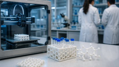 Imprimantele 3D schimbă modul în care sunt construite instrumentele de laborator