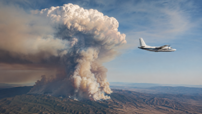 NASA studiază norii de furtună formați de incendiile de vegetație