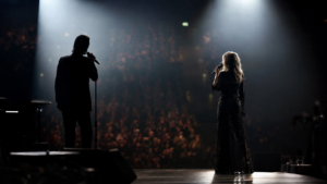 Kylie Minogue și Nick Cave refac pe scenă duetul „Where the Wild Roses Grow”