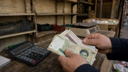 Rialul iranian a coborât la un nou minim istoric